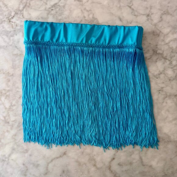 Weissman Dance Costume Small Child 6 6X Blue Purple Sequin Ballet Tap Jazz Dress - Picture 11 of 11